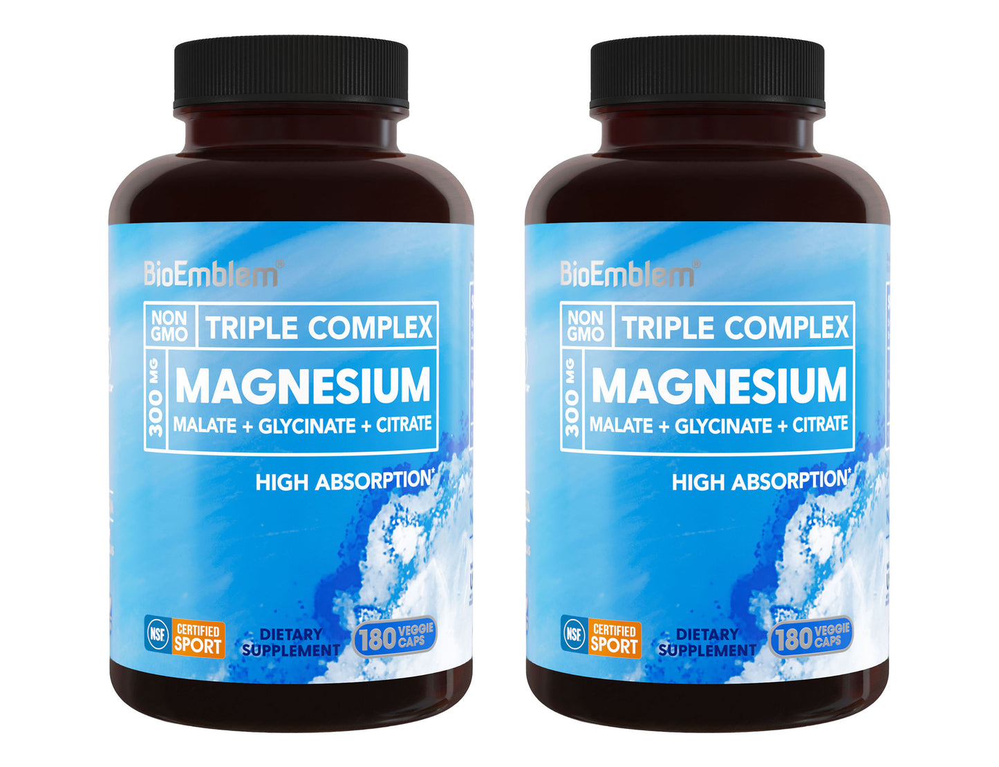 Triple Magnesium Complex 180ct (2-Pack)