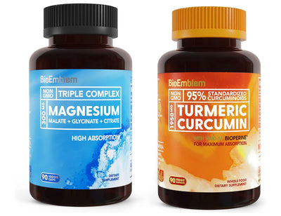 Magnesium + Turmeric Curcumin Pack