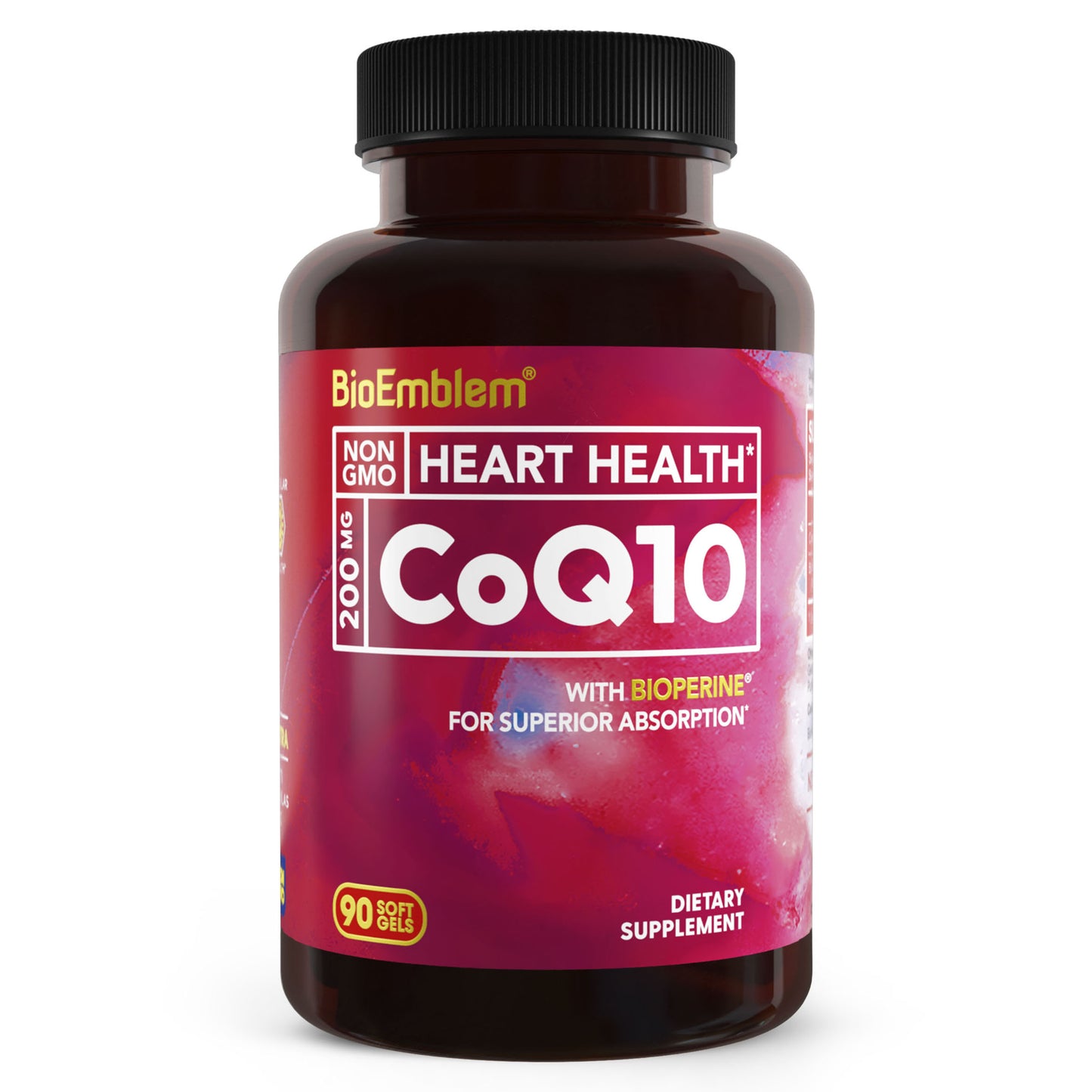 BioEmblem CoQ10 Supplement - 90 Count
