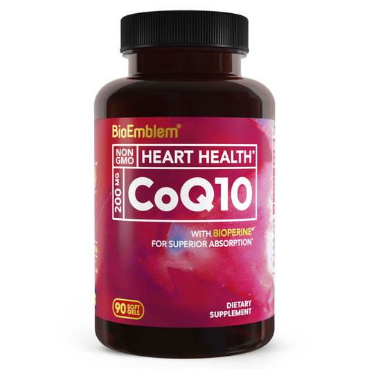 BioEmblem CoQ10 Supplement - 90 Count