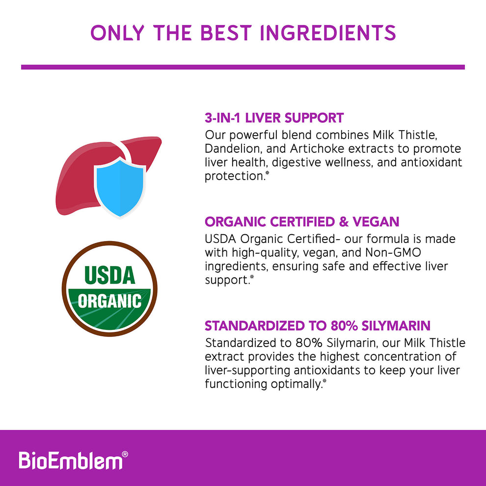 Organic Liver Cleanse – BioEmblem
