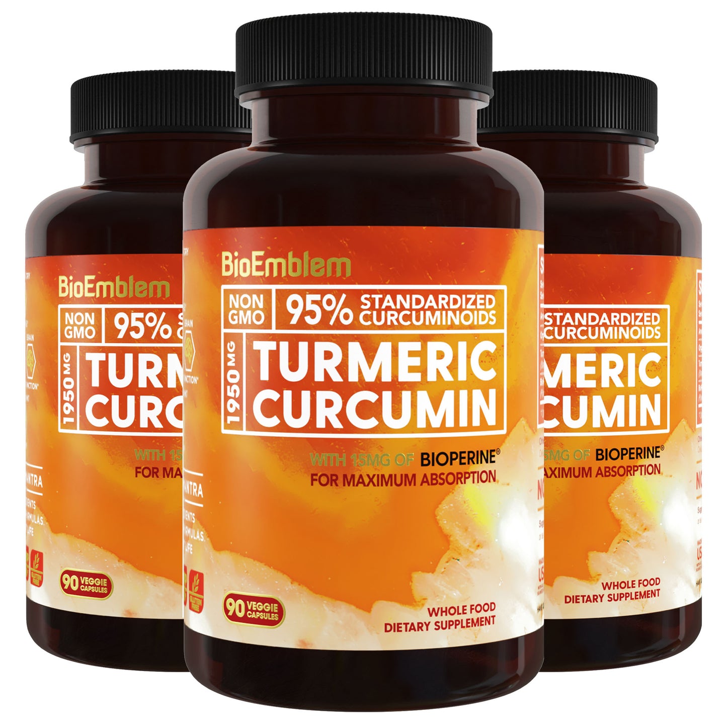 Turmeric Curcumin- 3 Bundles