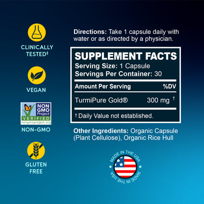 BioEmblem Triple Magnesium Complex and Turmeric Curcumin with Clinically Studied TurmiPure and CoQ10 with BioPerine