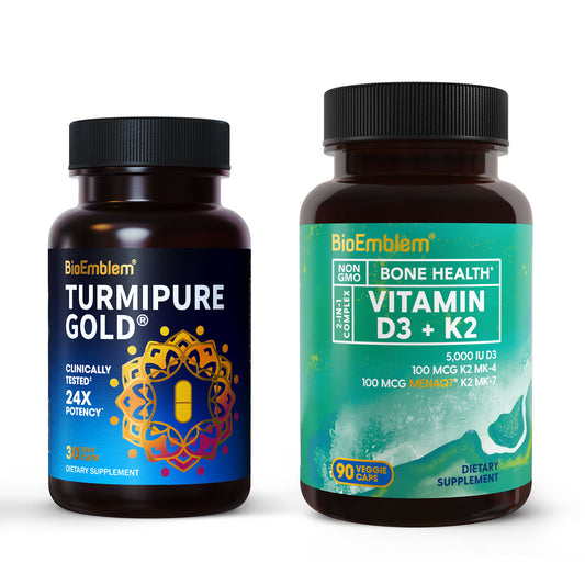 BioEmblem Vitamin D3 K2 TurmiPure Gold